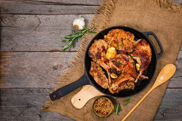 Lapin aux girolles
