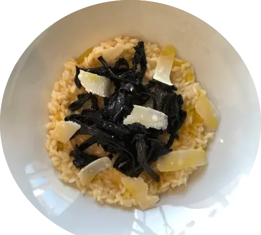 Risotto aux trompettes de la mort